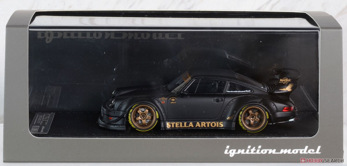 RWB 964 Matte Black (ミニカー) パッケージ1