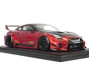 LB-Silhouette Works GT Nissan 35GT-RR Red Metallic (Diecast Car)