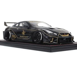 LB-Silhouette Works GT Nissan 35GT-RR Black (Diecast Car)