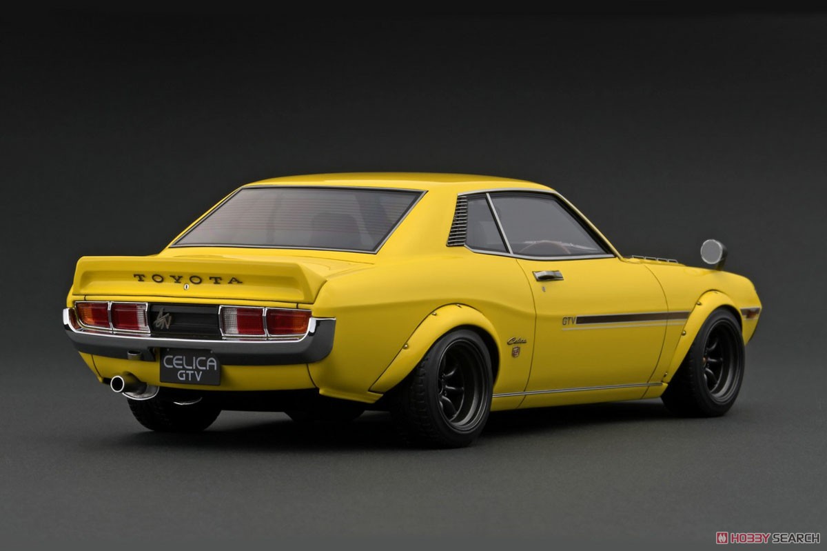 Toyota Celica 1600GTV (TA22) Yellow (ミニカー) 商品画像2