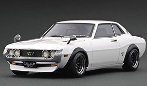 Toyota Celica 1600GTV (TA22) White (Diecast Car)