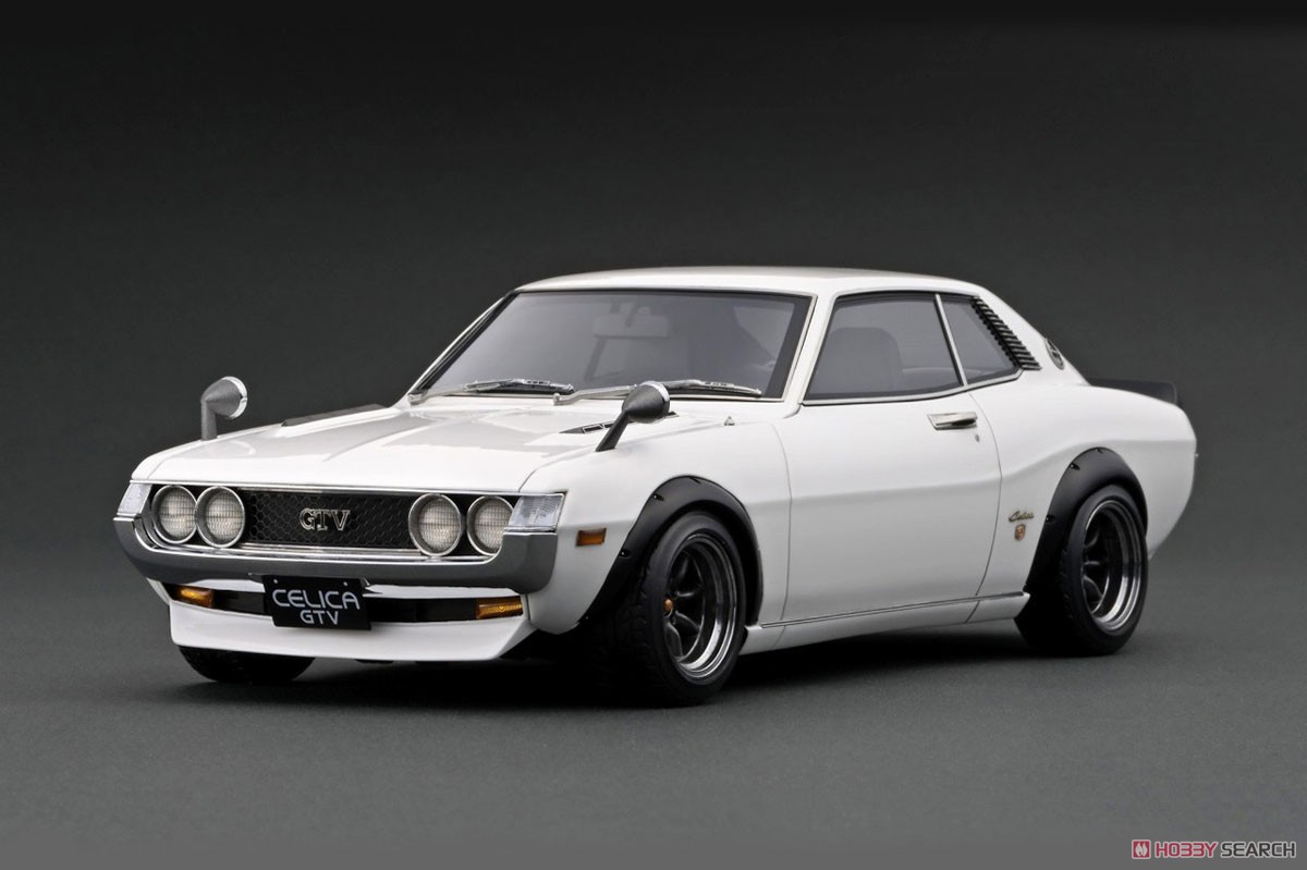 Toyota Celica 1600GTV (TA22) White (ミニカー) 商品画像1