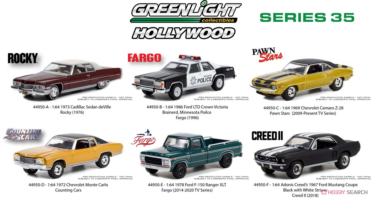Hollywood Series 35 (ミニカー) 商品画像1