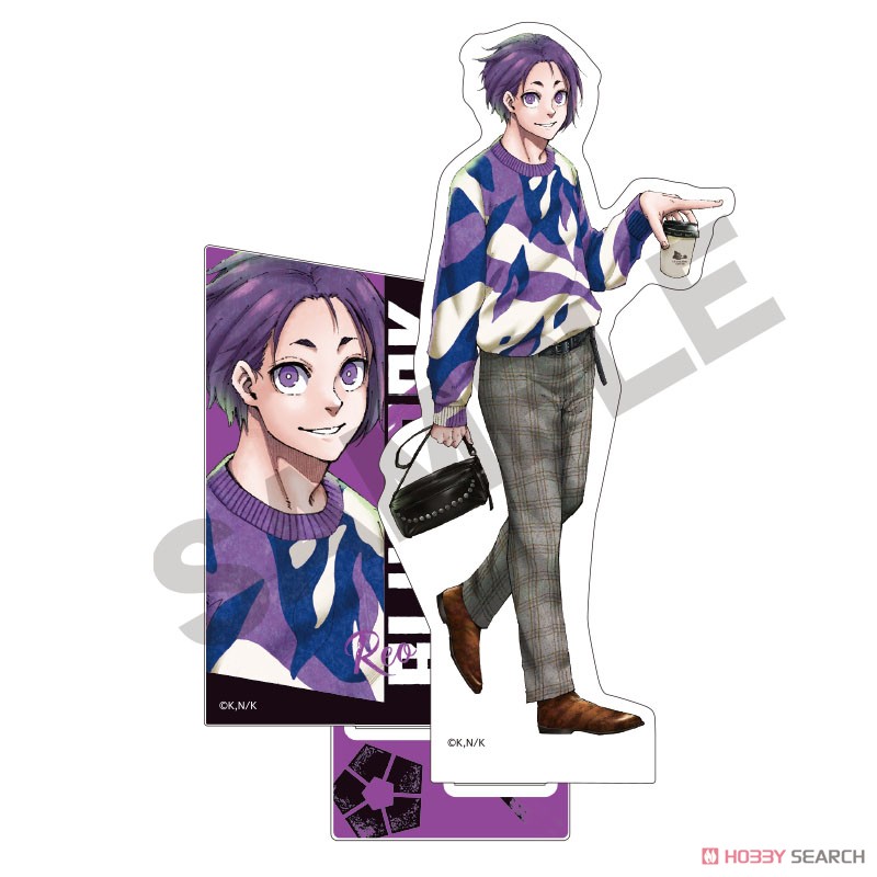 Blue Lock Acrylic Stand Reo Mikage Casual (Anime Toy) Item picture1