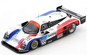 Cougar C28LM No.55 24H Le Mans 1992 L. Robert - P. Fabre - M. Brand (Diecast Car)