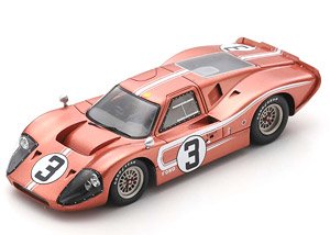 Ford GT40 Mk IV No.3 24H Le Mans 1967 M. Andretti - L. Bianchi (ミニカー)
