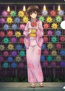 ひげを剃る。そして女子高生を拾う。 クリアファイル 【夜祭】 (キャラクターグッズ)