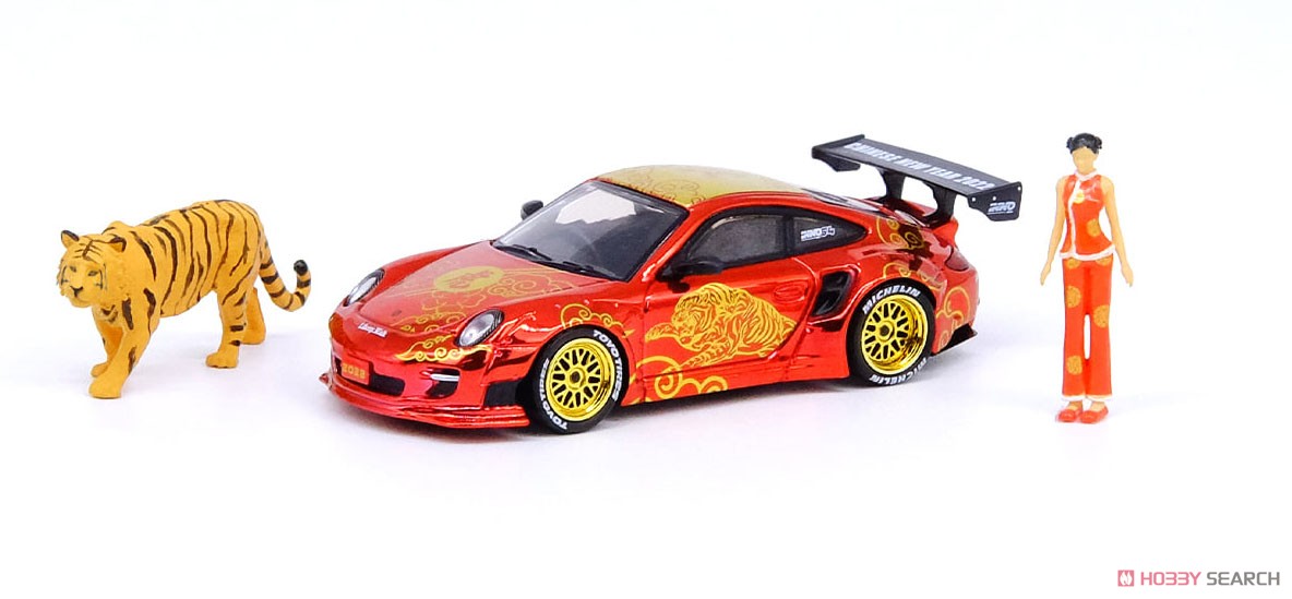 LIBERTY WALK `YEAR OF THE TIGER 2022` Chinese New Year 2022 スペシャルエディション フィギュア付 (ミニカー) 商品画像1