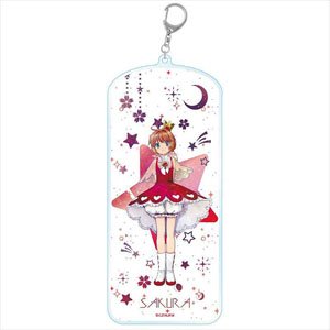 Cardcaptor Sakura: Clear Card Galaxy Series Acrylic Key Ring Big SakuraB (Anime Toy)