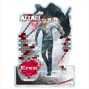 Attack on Titan The Final Season (Grunge) Acrylic Diorama Eren (Anime Toy)