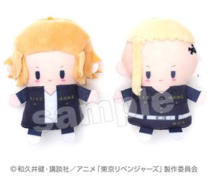 TV Animation [Tokyo Revengers] Finger Mascot Puppella Set Vol.2 Manjiro Sano (Special Clothing) & Ken Ryuguji (Special Clothing) (Anime Toy)