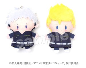 TV Animation [Tokyo Revengers] Finger Mascot Puppella Set Vol.2 Takashi Mitsuya (Special Clothing) & Takemichi Hanagaki (Special Clothing) (Anime Toy)