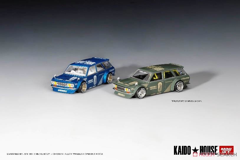 ダットサン KAIDO 510 ワゴン グリーン KAIDO HOUSE (右ハンドル) (ミニカー) その他の画像3