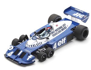 Tyrrell P34 No.4 2nd Canadian GP 1977 Patrick Depailler (ミニカー)