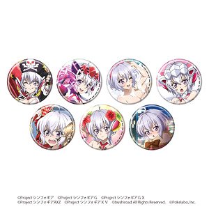 Can Badge [Senki Zessho Symphogear XD Unlimited] 06 Chris Birthday Ver. (Set of 7) (Anime Toy)