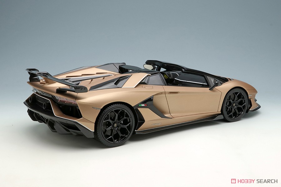 Lamborghini Aventador SVJ Roadster 2019 (Leirion wheel) マットブロンズ (ミニカー) 商品画像3