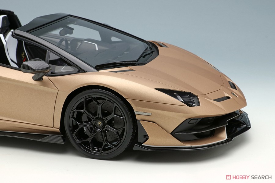 Lamborghini Aventador SVJ Roadster 2019 (Leirion wheel) マットブロンズ (ミニカー) 商品画像8