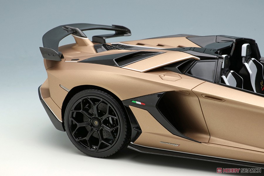 Lamborghini Aventador SVJ Roadster 2019 (Leirion wheel) マットブロンズ (ミニカー) 商品画像9