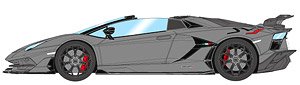 Lamborghini Aventador SVJ Roadster 2019 (Leirion wheel) グリジオテレスト (ミニカー)