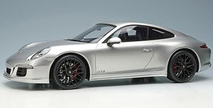 Porsche 911 (991) Carrera 4 GTS 2014 シルバー (ミニカー)