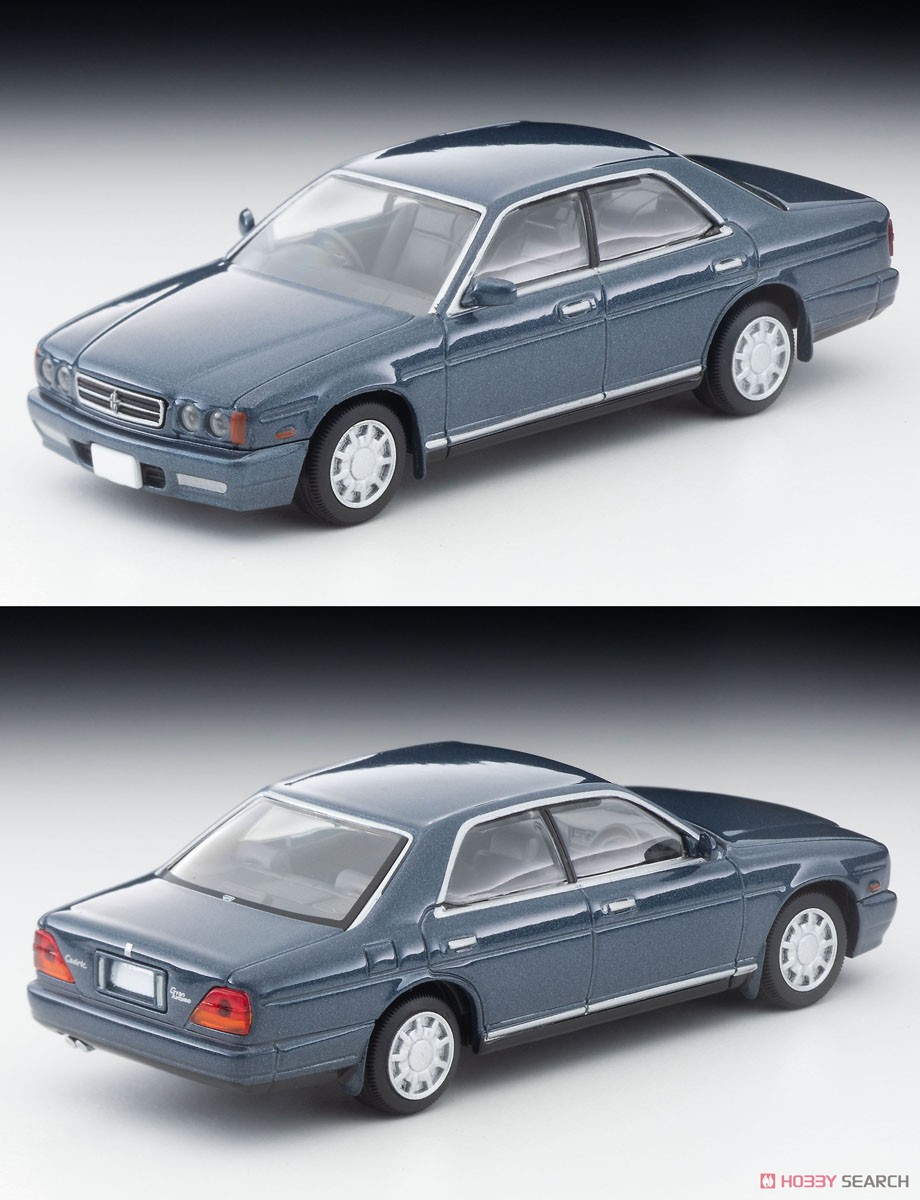 TLV-N265b Nissan Cedric V30 Twincam Gran Turismo SV (Grayish Blue) 1991 (Diecast Car) Item picture1