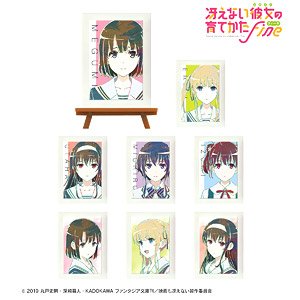 Saekano: How to Raise a Boring Girlfriend Fine Trading Ani-Art Mini Art Frame (Set of 8) (Anime Toy)