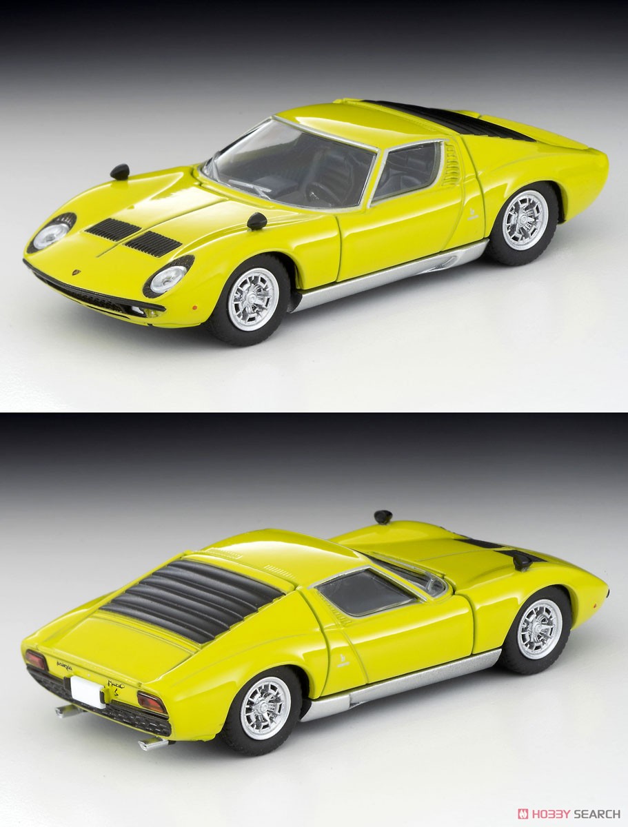 TLV Lamborghini Miura S (Yellow Green) (Diecast Car) Item picture1
