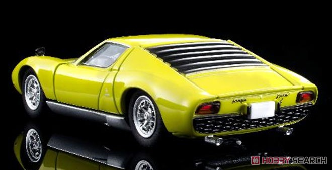 TLV Lamborghini Miura S (Yellow Green) (Diecast Car) Item picture8