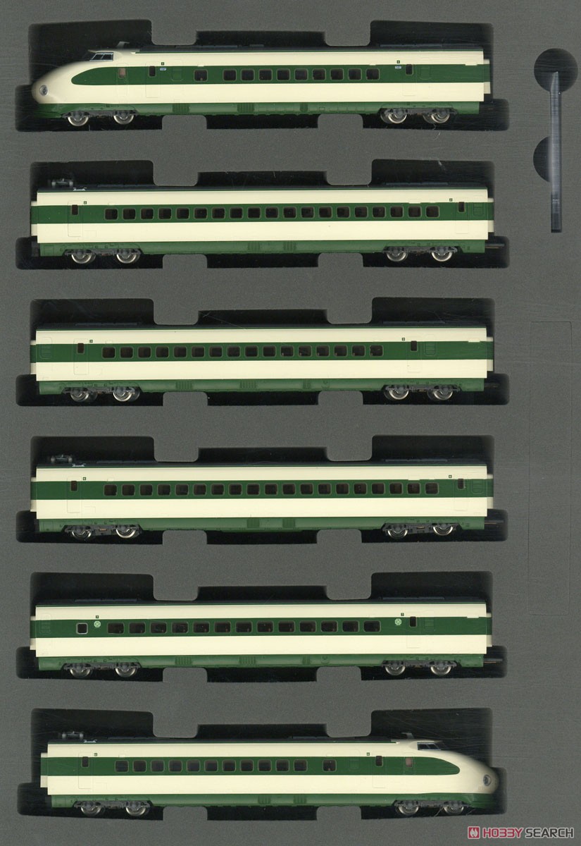 国鉄 200系 東北・上越新幹線 (E編成) 基本セット (基本・6両セット) (鉄道模型) 商品画像6