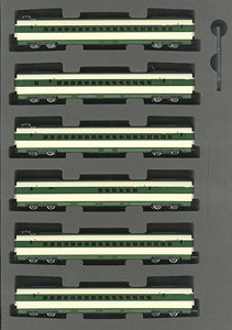 J.N.R. Series 200 Tohoku/Joetsu Shinkansen (Unit E) Additional Set (Add-On 6-Car Set) (Model Train)