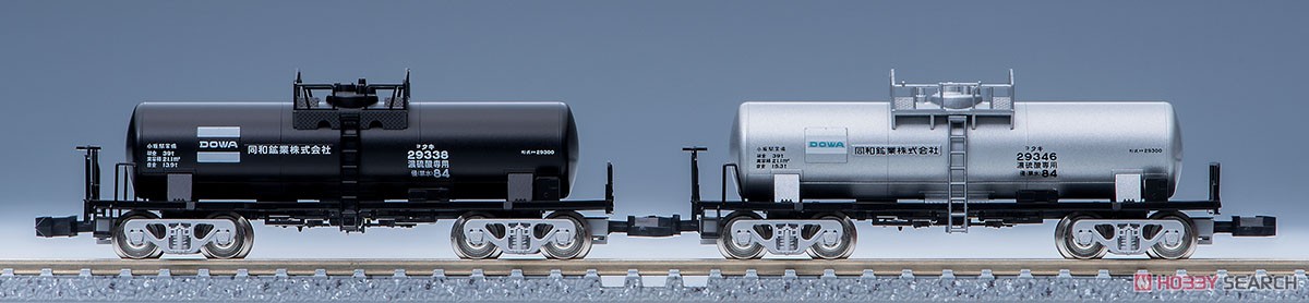 Private Owner Freight Car Type TAKI29300 (Late Type, Dowa Mining) Set (8-Car Set) (Model Train) Item picture15