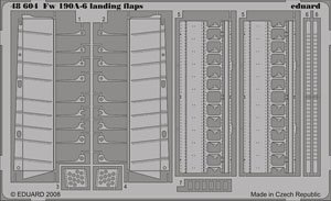 Fw190A-6 ランディングフラップ (ハセガワ用) (プラモデル)