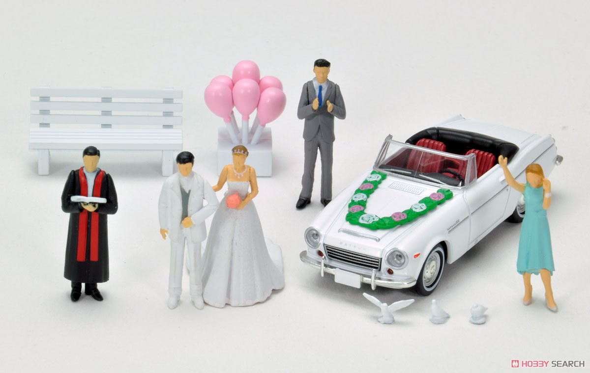 Diorama Collection64 #CarSnap13a Wedding (Diecast Car) Item picture2