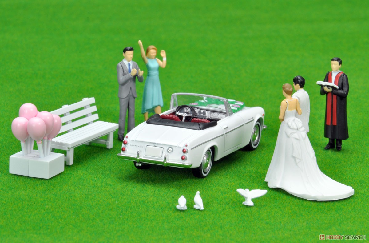 Diorama Collection64 #CarSnap13a Wedding (Diecast Car) Item picture6