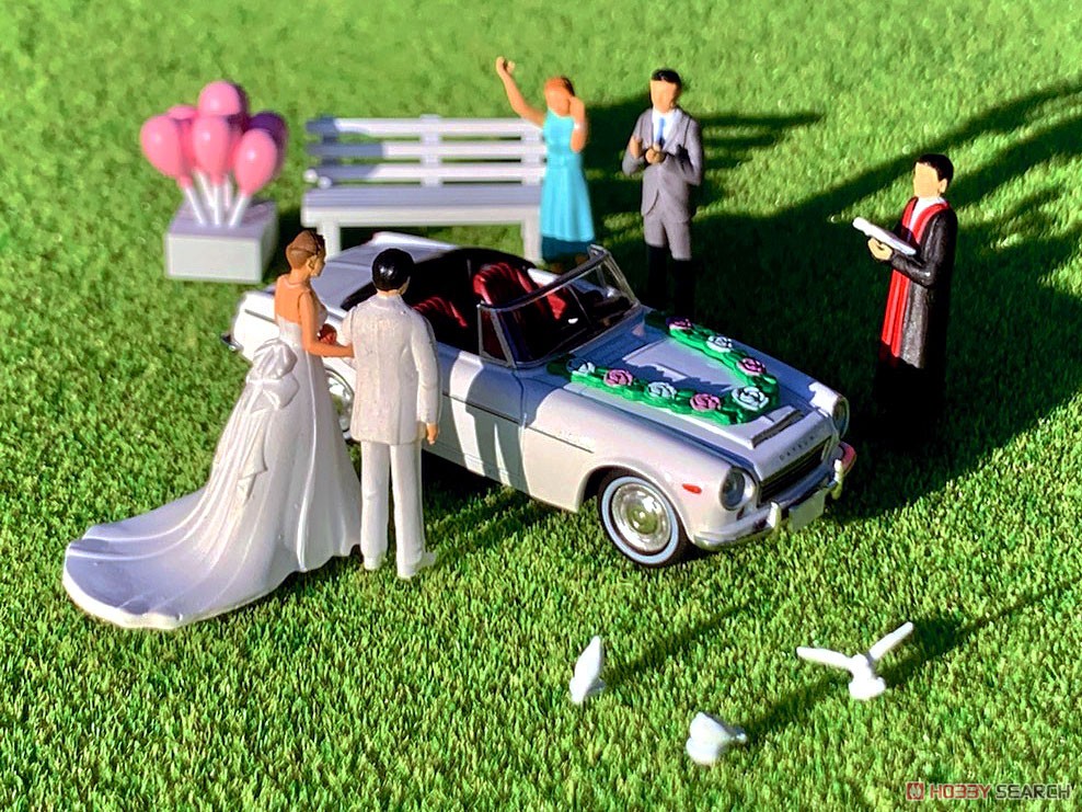 Diorama Collection64 #CarSnap13a Wedding (Diecast Car) Other picture6