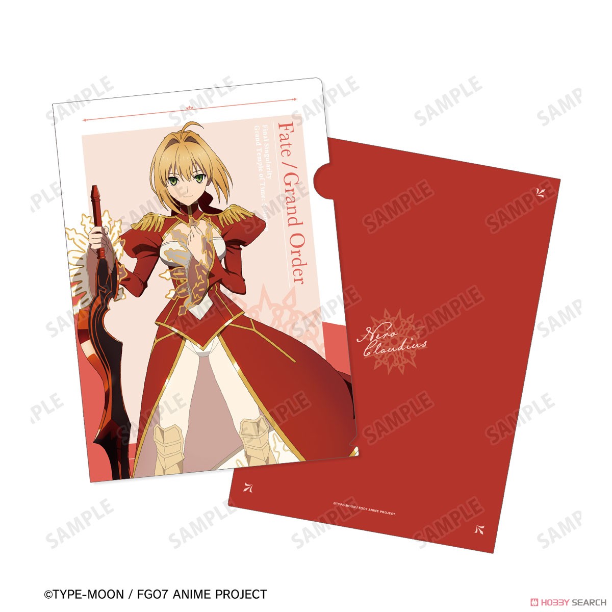 Fate/Grand Order -終局特異点 冠位時間神殿ソロモン- ネロ・クラウディウス クリアファイル (キャラクターグッズ) 商品画像4