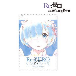 Re:Zero -Starting Life in Another World- Rem Ani-Art aqua label 1 Pocket Pass Case (Anime Toy)