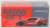 LB★WORKS Nissan GT-R R35 タイプ2 リアウイング バージョン 3 レッド `LBWK` 2.0 (左ハンドル) (ミニカー) パッケージ1