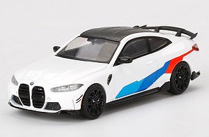 BMW M4 Mパフォーマンス (G82) アルピンホワイト (右ハンドル) (ミニカー)