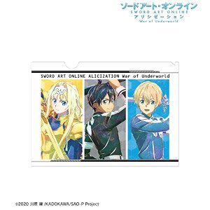 ソードアート・オンライン アリシゼーション War of Underworld キリト＆ユージオ＆アリス Ani-Art 第3弾 クリアファイル (キャラクターグッズ)