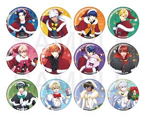 Obey Me! x mixx garden Devil`s Night Christmas Trading Metallic Can Badge (Set of 5) (Anime Toy)
