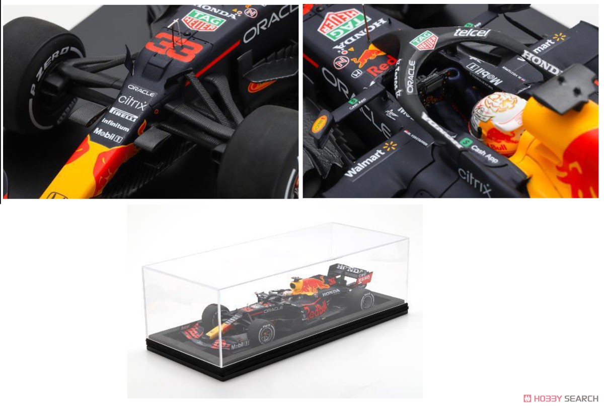 Red Bull Racing Honda RB16B No.33 Red Bull Racing Winner Monaco GP 2021 Max Verstappen (ミニカー) その他の画像1
