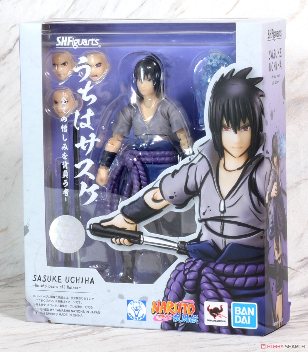 S.H.Figuarts Sasuke Uchiha (Completed) パッケージ1