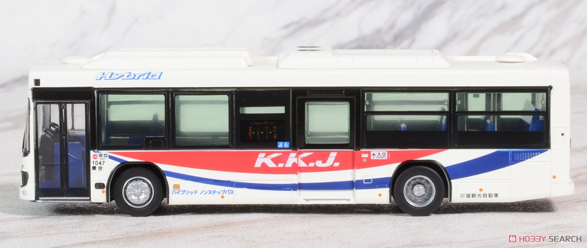 The All Japan Bus Collection 80 [JH044] Kawagoe Kanko Bus (KKJ) (Hino Blue Ribbon Hybrid) (Saitama Area) (Model Train) Item picture1