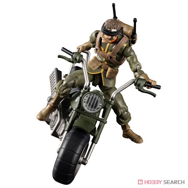 G.M.G. 機動戦士ガンダム ジオン公国軍 08 V-SP 一般兵士＆ジオン兵専用バイク (フィギュア) 商品画像2
