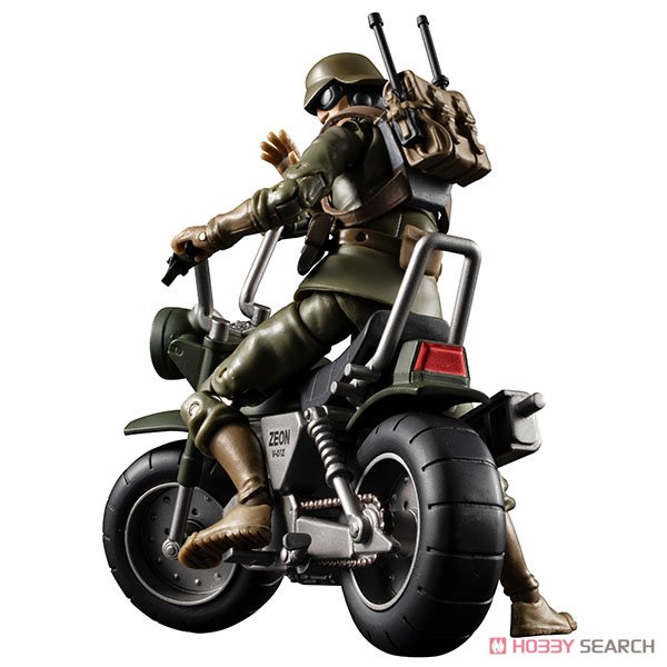 G.M.G. 機動戦士ガンダム ジオン公国軍 08 V-SP 一般兵士＆ジオン兵専用バイク (フィギュア) 商品画像3