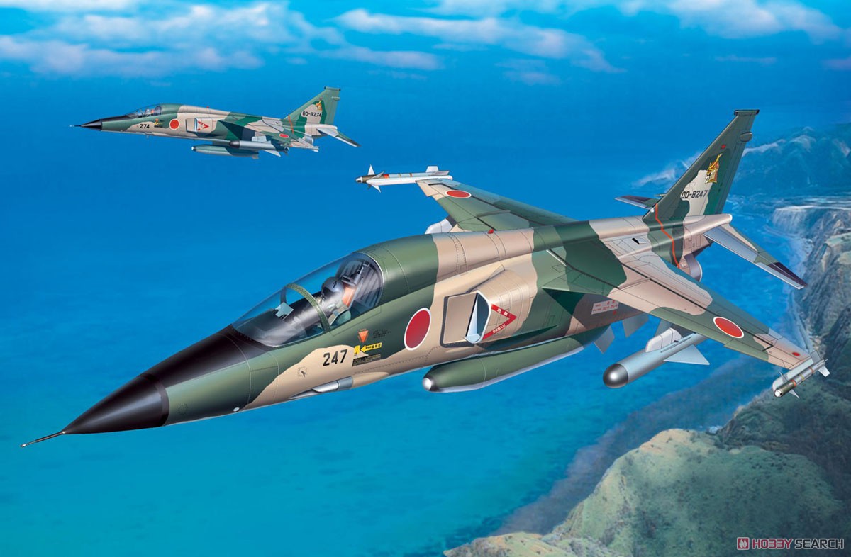 航空自衛隊 支援戦闘機 F-1 パイロットフィギュア付き (プラモデル) その他の画像8