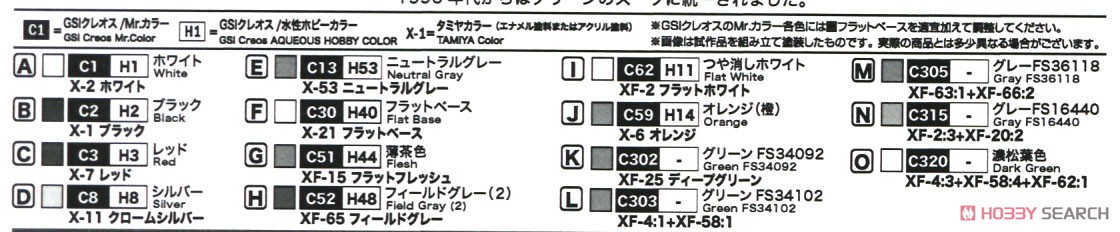 航空自衛隊 支援戦闘機 F-1 パイロットフィギュア付き (プラモデル) 塗装4