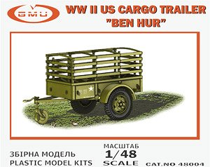 WWII US Cargo Trailer `Ben Hur` (Plastic model)