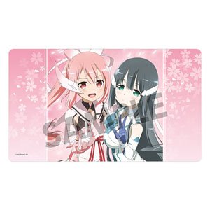 Yuki Yuna is a Hero: The Great Full Blossom Arc Rubber Mat Yuna Yuki & Mimori Togo Hero Outfit Ver. (Anime Toy)